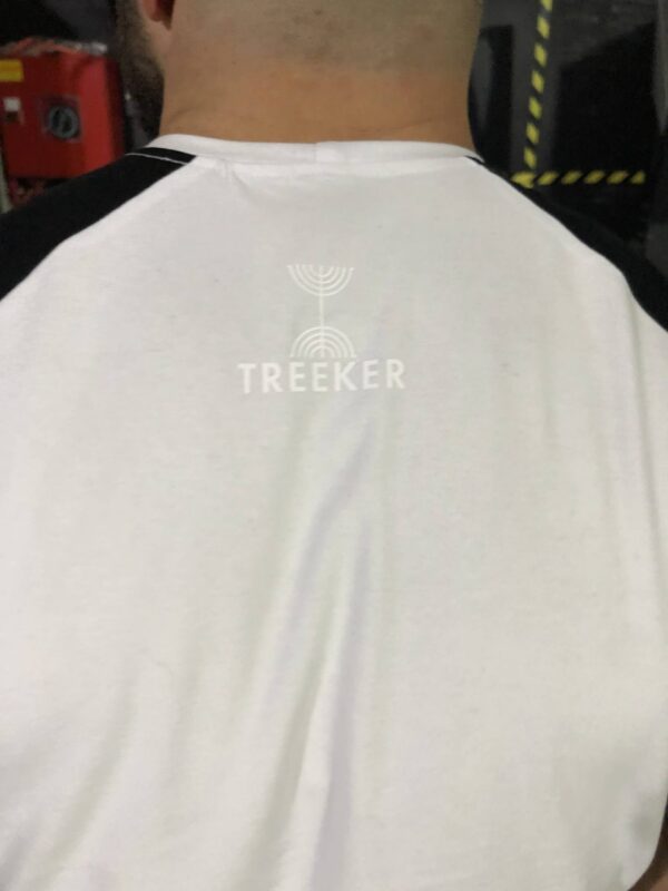 Camiseta beisbol Treeker espalda logo
